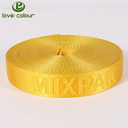 Custom Durable Jacquard Nylon Webbing Strap Roll Tape For Tent
