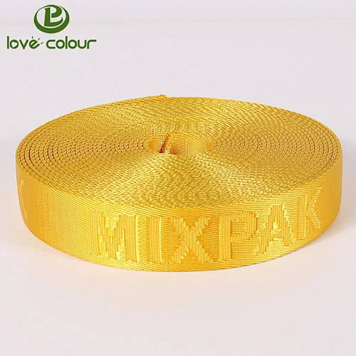 Custom Durable Jacquard Nylon Webbing Strap Roll Tape For Tent