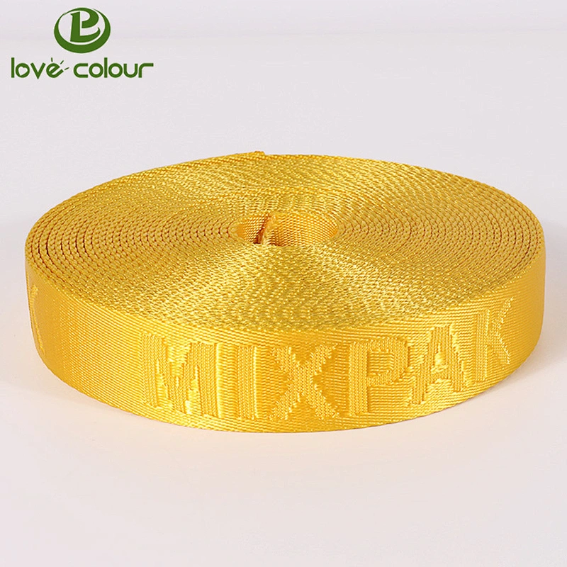 Custom Durable Jacquard Nylon Webbing Strap Roll Tape For Tent