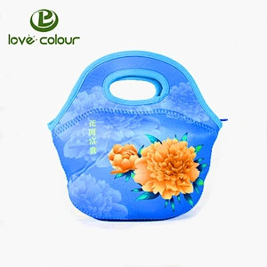 Custom Insulated Neoprene Lunch Bags Picnic Lunch Tote Bag Boxes for Kids Adults Women Men Work or Travel Use