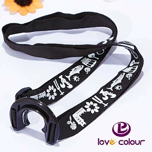 Adjustable polyester water bottle holder neck string lanyard wholesale