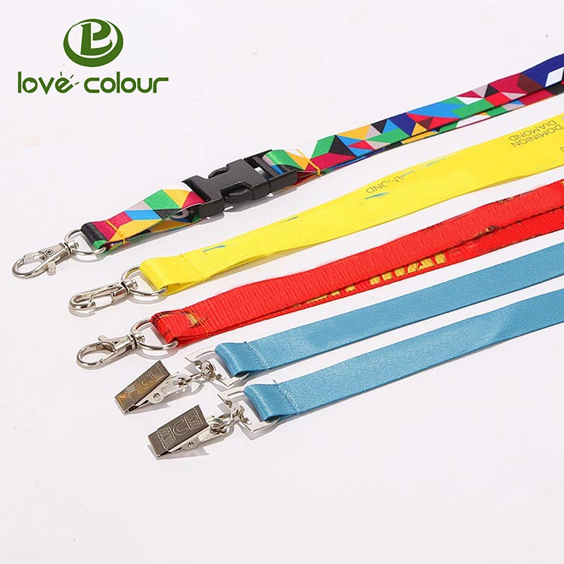 NEW ARRIVE!!!Heat Transfer Printed Lanyard With Metal Hook