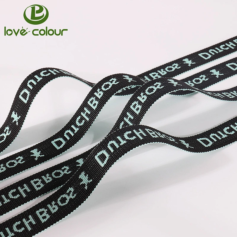Custom made woven ribbon with printing your company name