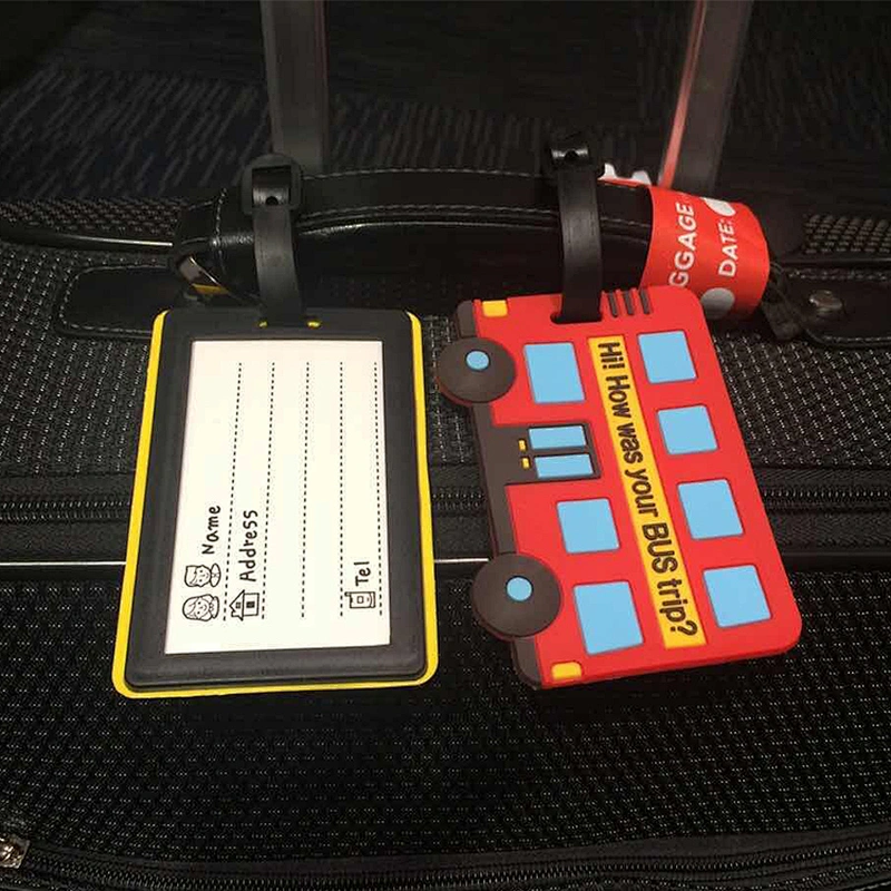 Custom Cartoon Cute Lovely Luggage Name Tags Holder