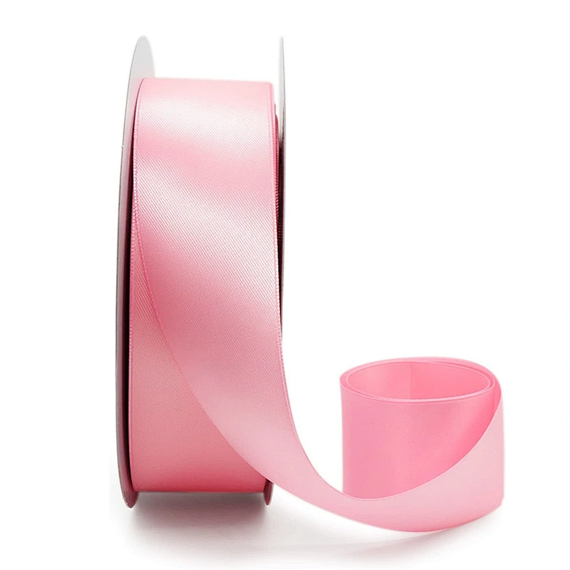 Custom good quality 100% polyester satin silk ribbons for DIY gift
