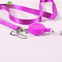 Custom id card badge reel with lanyard/cute retractable badge holder
