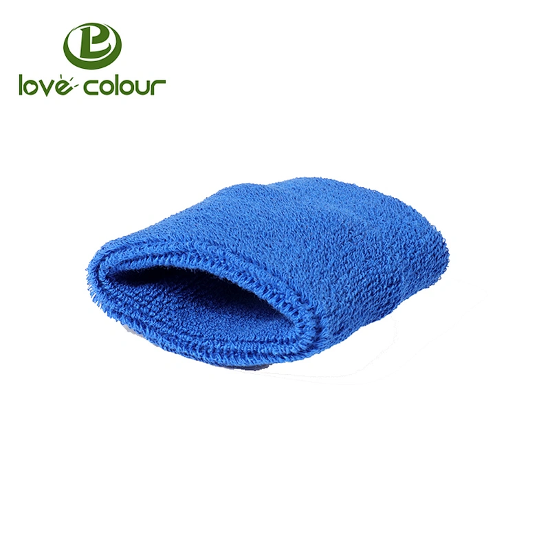 Custom Embroidery Terry Cotton Wristband/Sweatband
