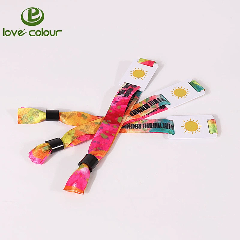 Excellent Quality Best Sell Custom Polyester RFID Cloth Wristbands