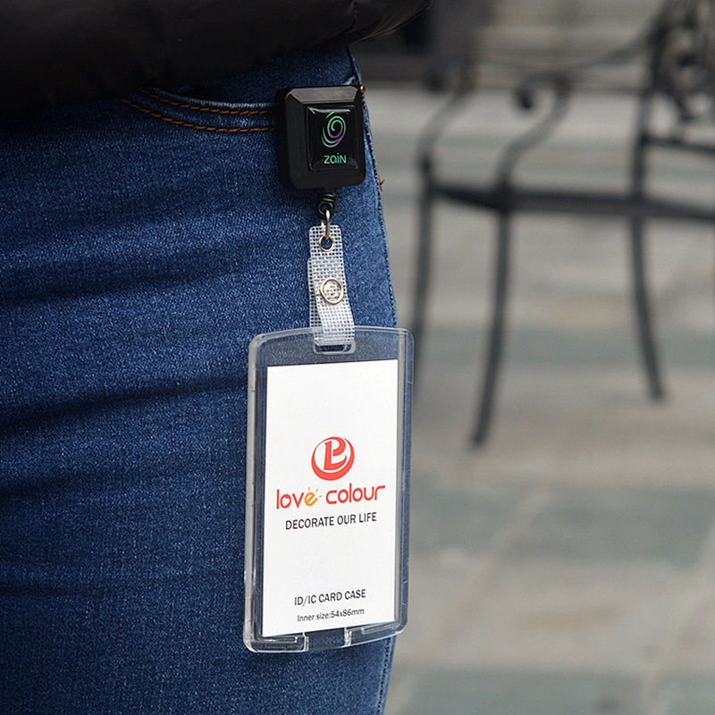 Custom Personalized Vertical soft pvc id card holder