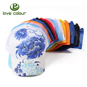 Various color custom advertistment mesh cap for promotion