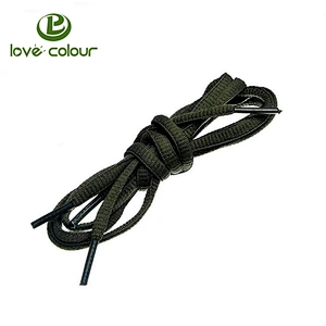 Custom Cute Oval Shoelace Elastic Laces Leisure Shoestring Polyester Sneaker Sports Shoe Laces