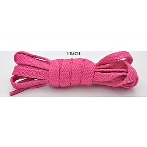 Custom printed logo shoelaces wholesale quality durable comfortable polyester shoelace belt