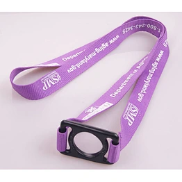 Custom shoulder strap water bottle holder