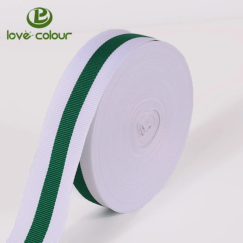 Custom made polyester ribbons used for medals lanyard