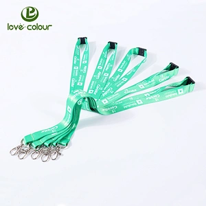 Factory wholesale printed logo cheap custom personalized lanyards