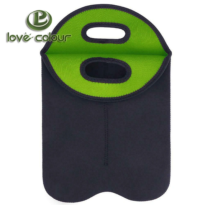 Custom Neoprene Full Color Printing Sleeve Bottle Coolers Bag Coolies