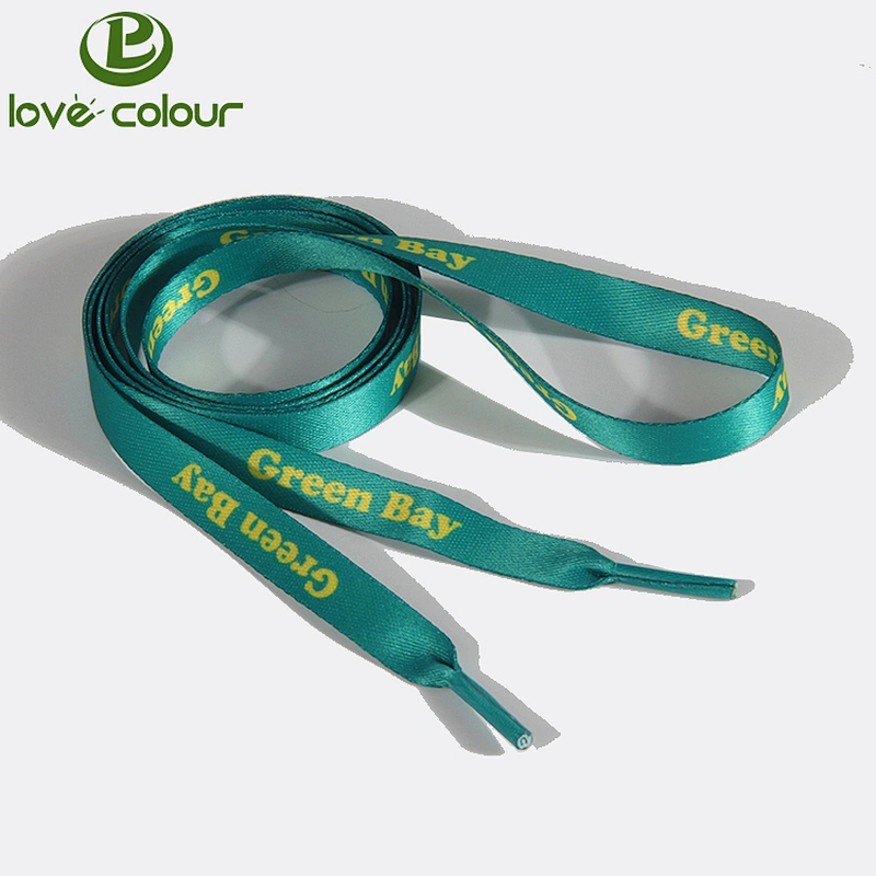 Custom Colorful sublimation printing shoelaces for sale