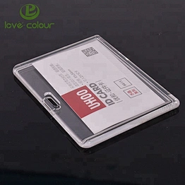Cheap custom single side business staff ID card Holder