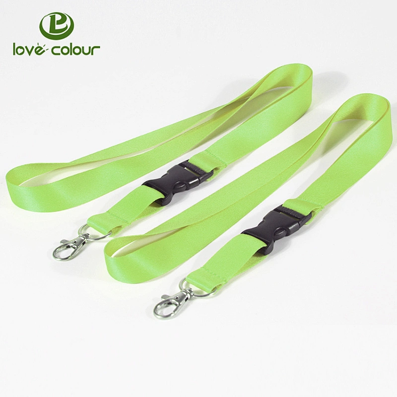 Eco-friendly custom polyester blank neck rope lanyard