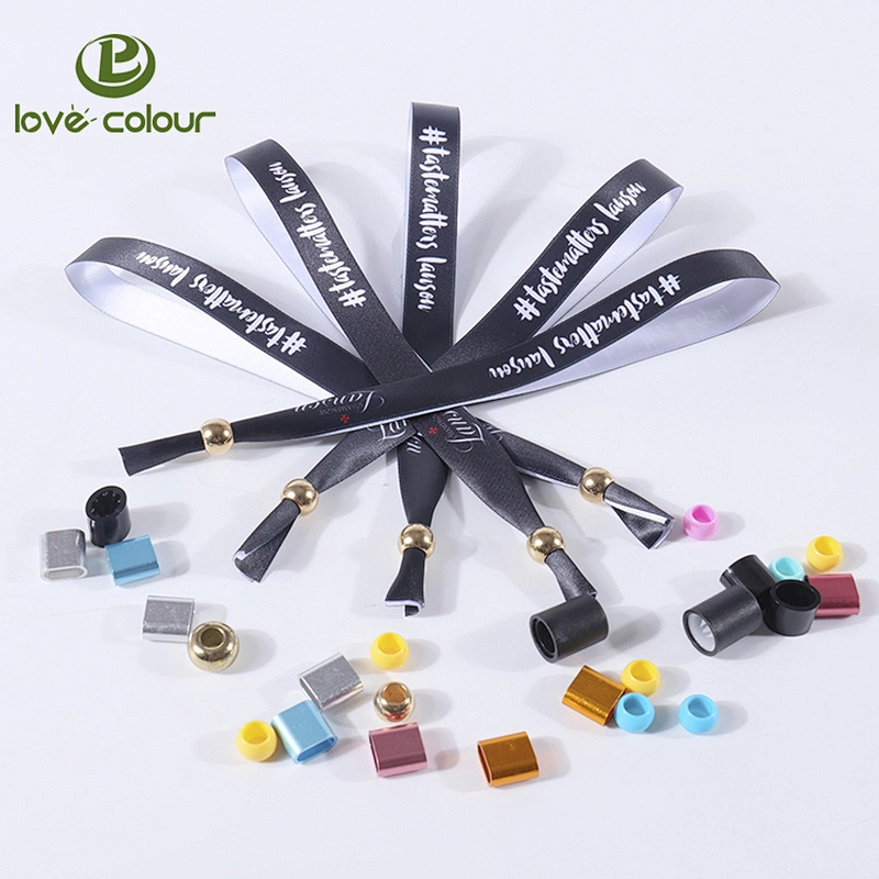 Cheap Eco Friendly Party Festival Event Printable Fabric Custom Wristbands