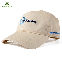 Cheap custom 100% polyester embroidery baseball cap with metal buckle