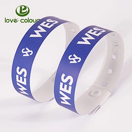 Custom disposable vinyl wristband wrist bands for hospital