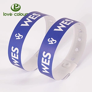 Custom disposable vinyl wristband wrist bands for hospital