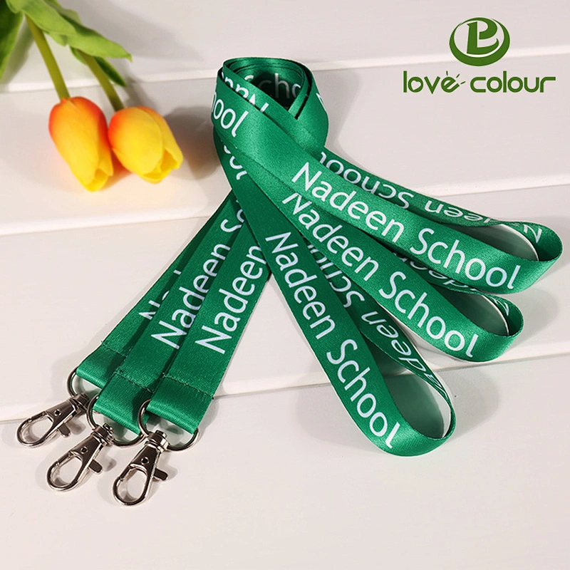 Customized Polyester Sublimation Festival Party Printing Lanyard Strap