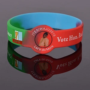 High quality custom concert souvenir silicone wristband for fans/Wrist Band Bracelets