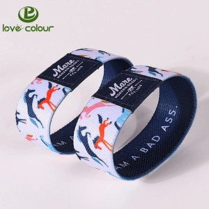 Custom RFID Elastic Fabric Wristbands Bracelet with Your Logo