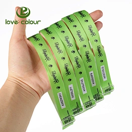 Personalized music satin wristband custom made fabric event festival bracelets with adjustable buckle
