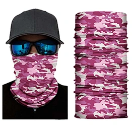 Custom Printing Wholesale Multifunctional Seamless Neck Tube Sports Headwear Bandanas