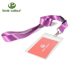 Popular Custom ID Card Printing Meeting Lanyard Polyester Strap
