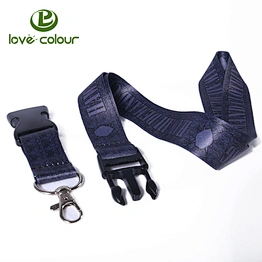 Personalized cheap printed custom neck polyester lanyards for id card holder