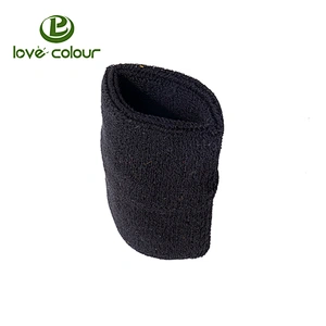 Good sale popular custom sweatbands for yoga sports (black)