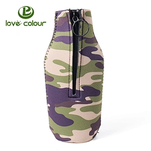 New custom promotion neoprene beer bottle holder in Guangzhou