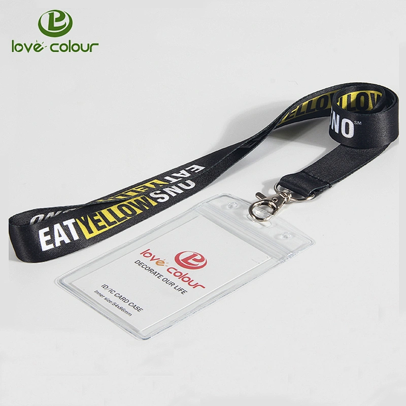 Good quality custom conference id card neck lanyards