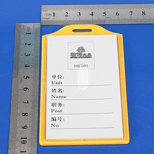 Custom pvc id card holder plastic credit card holder
