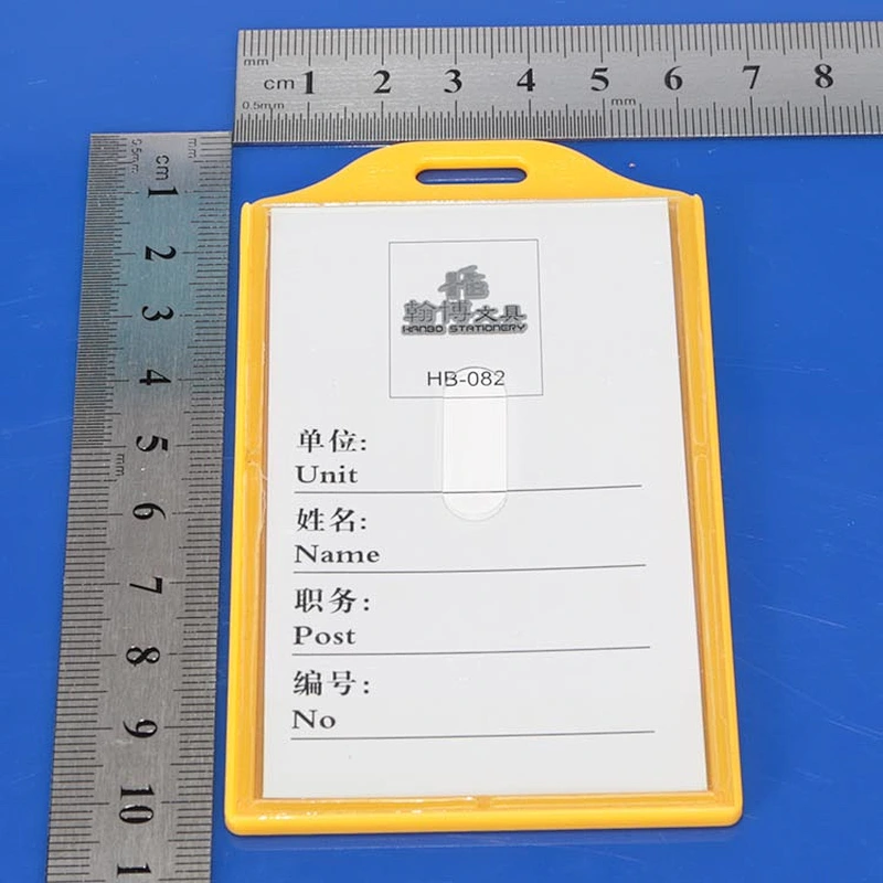 Custom pvc id card holder plastic credit card holder