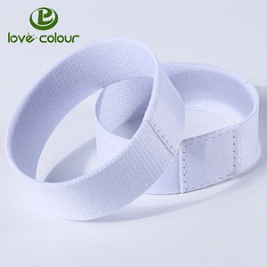 Custom DIY Elastic Wristbands Wrist bands Blue Blank Bracelets