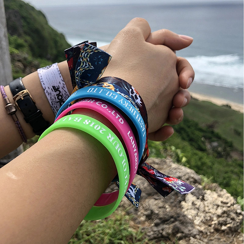 Professional Design Soft Silicone Bands Wristbands for Promotional Event