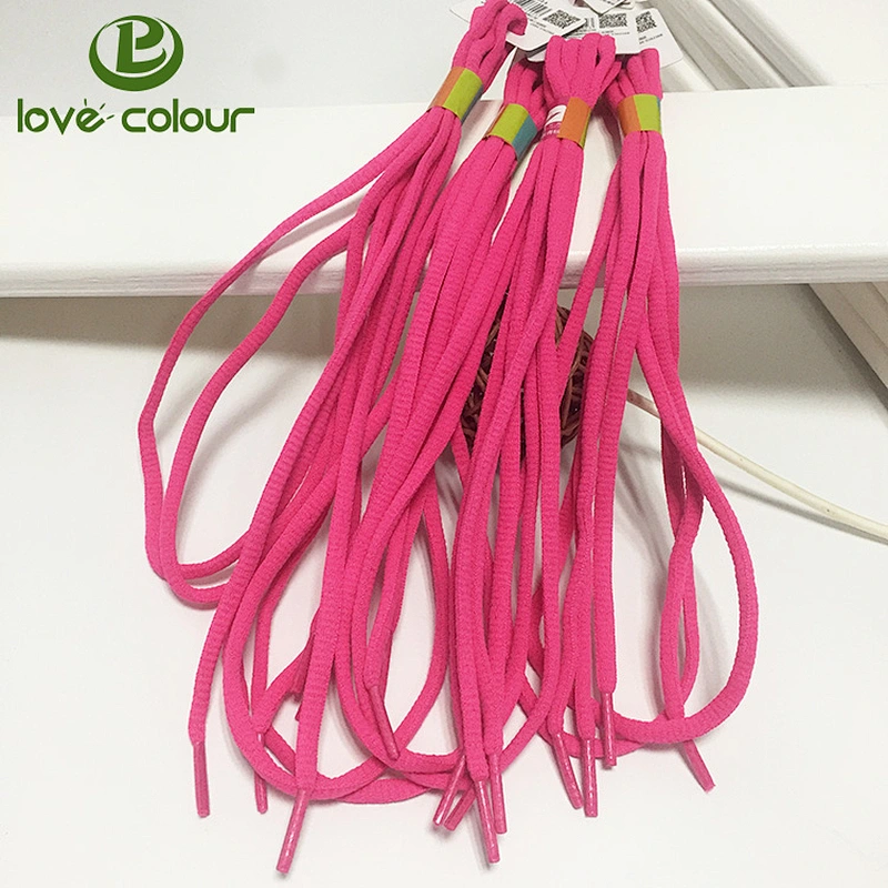 Custom shoe laces silicone round shoelaces for wholesale