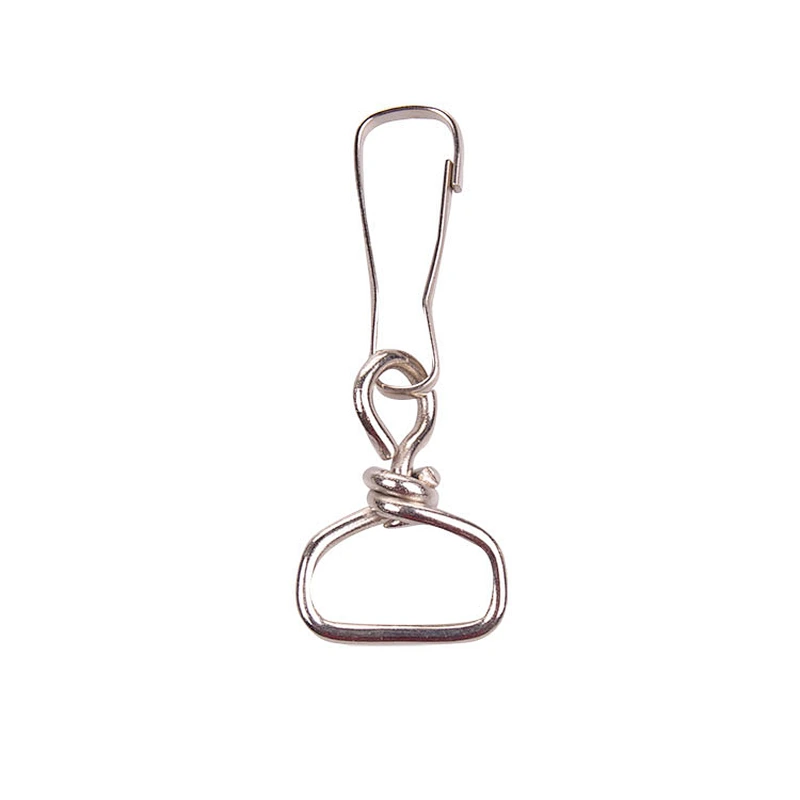 Bulk metal belt buckle for lanyard
