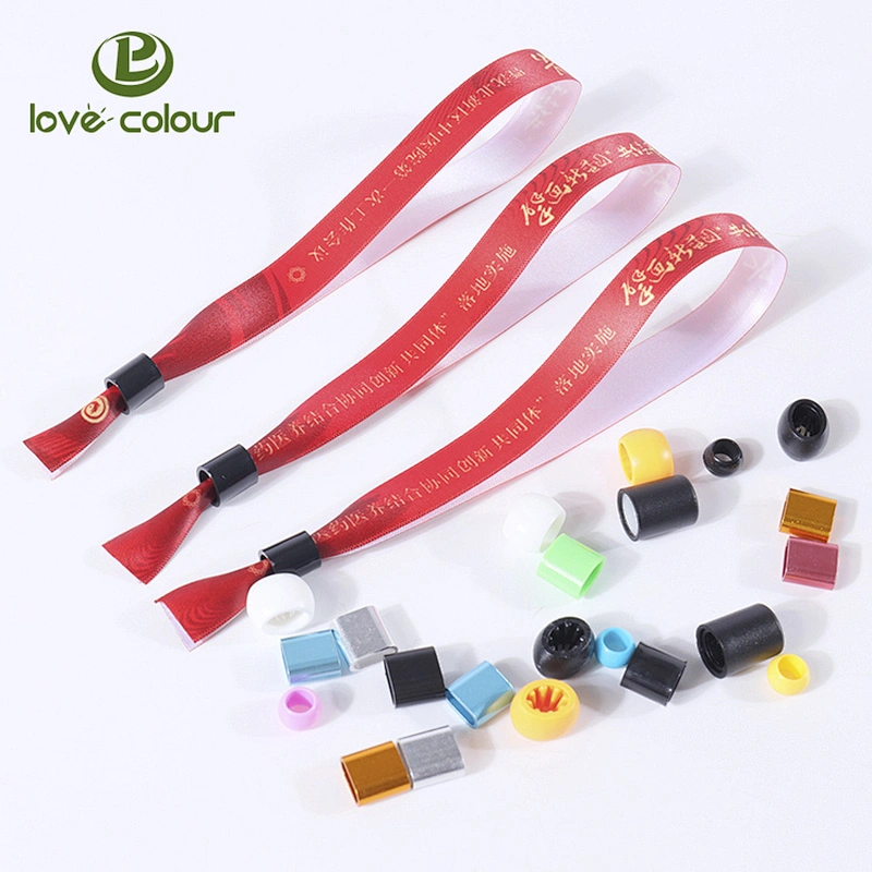 Custom Made Polyester Cloth Heat Transfer Wristband for Activities