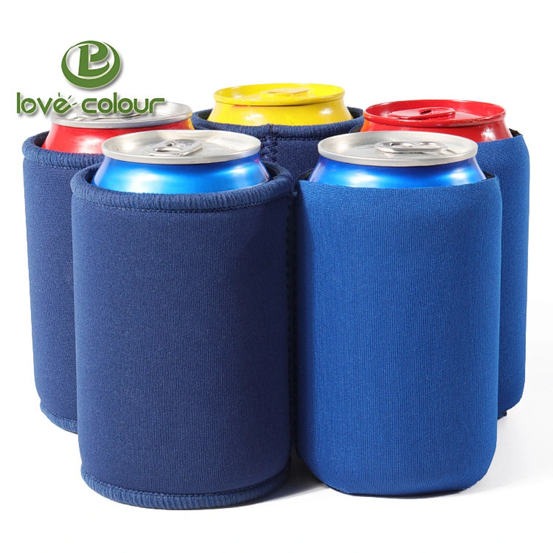 Custom Insulated sublimation can cooler neoprene stubby holders for promotion