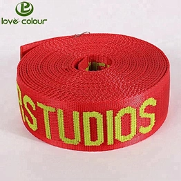 Guangzhou factory direct sale customized nylon material woven jacquard ribbon
