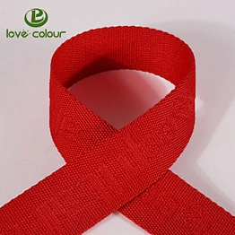 Factory custom 25 mm nylon webbing for bag strap