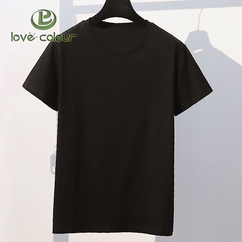 Promotional custom grey / black / white / yellow / printing advertising short sleeve t shirt men's t-shirt