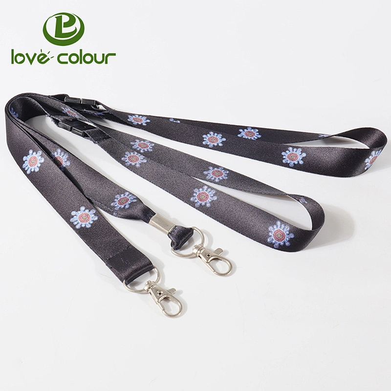 Custom exhibition fair event souvenirs funny id lanyard for card holder