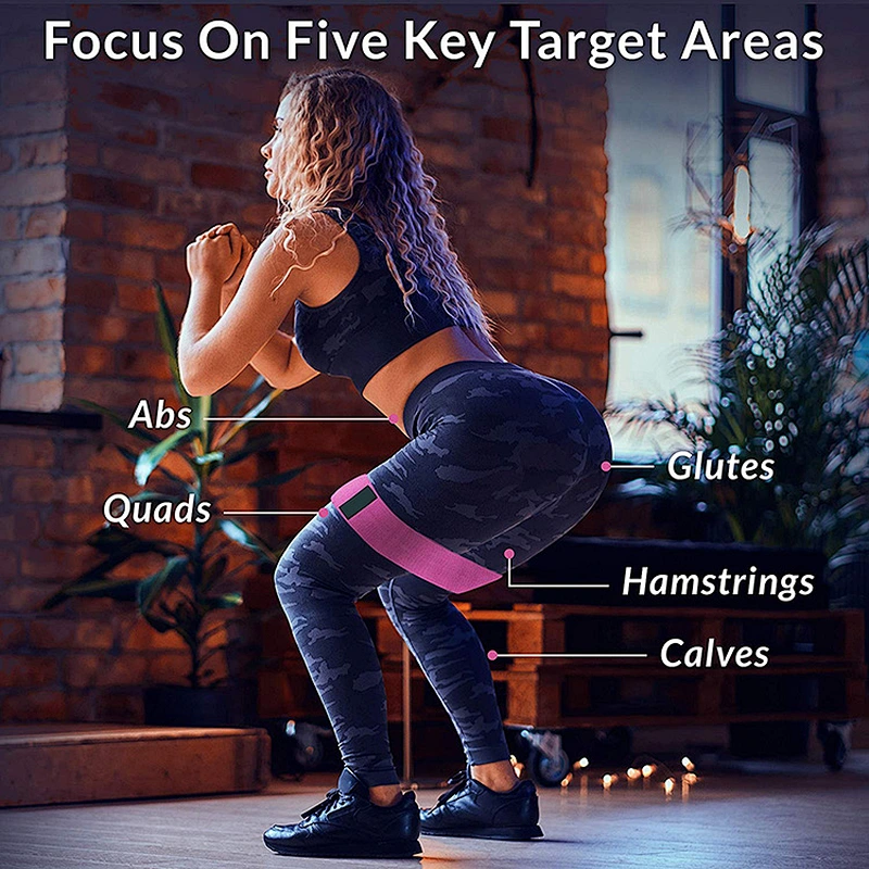 Exercise elastic workout 3pcs Booty Resistance Bands